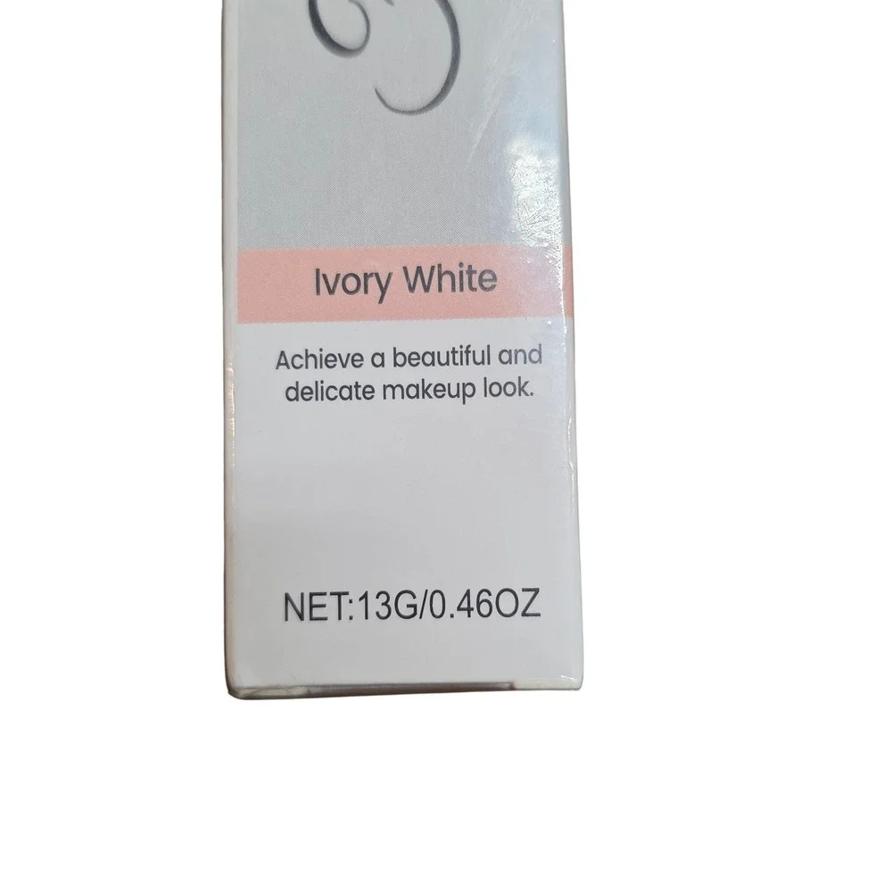 Color Changing Foundation Stick Ivory White 13g with Built In Brush